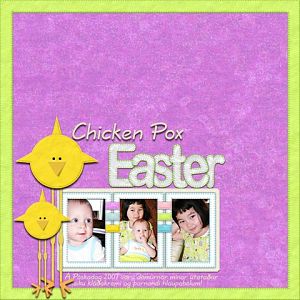 Chicken Pox Easter