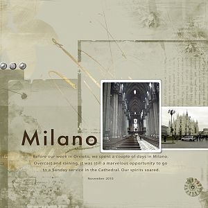 November Web Challenge - Milano