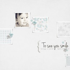To see you smile...