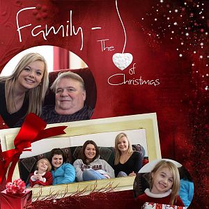 Family, the heart of Christmas
