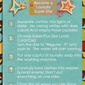How To Be A Laundry Super Star