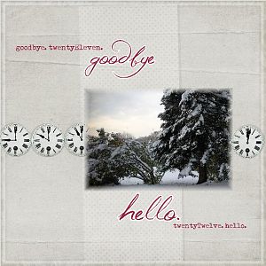 Goodbye 2011-Hello Winter 2012