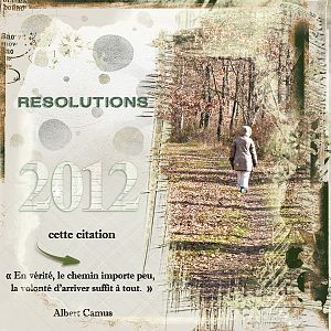 Resolutions 2012