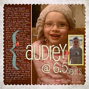Audrey 6.5