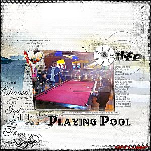 Playing Pool (AnnaLift)