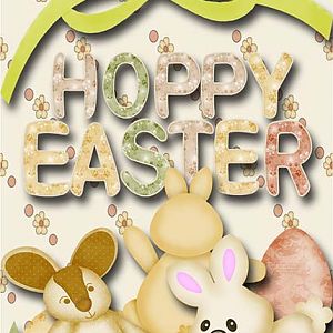 Hoppy Easter ATC