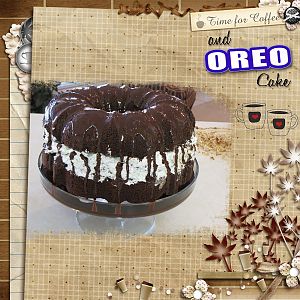 Camera Corner - Oreo Cake