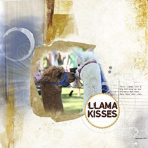 Llama Kisses - Anna Lift 4-13