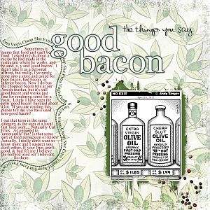 good bacon - the things you say