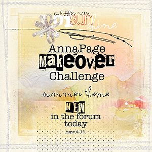 New AnnaPage MakeOver Challenge