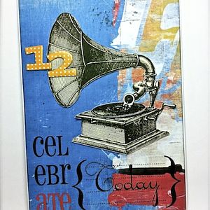 Gramophone card