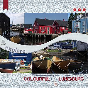 Colorful Lunenburg - First Day Jitter Challenge