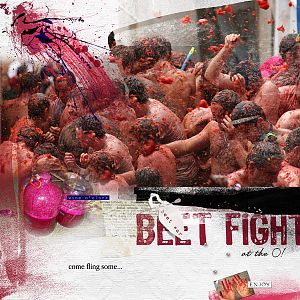 Beet fight at the O!