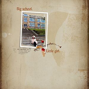 AnnaLift 10-5-12: Big School--Little Girl