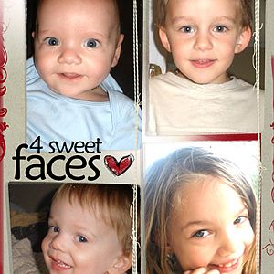 AnnaChallenge_Use A Template_4 sweet faces