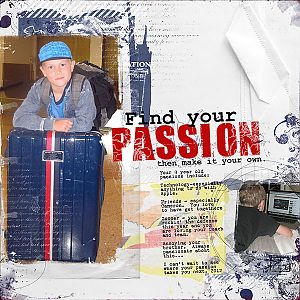 Find your Passion- Template Challenge