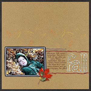 fall again