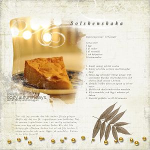 Sunshine cake