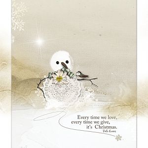 Caring Christmas Card