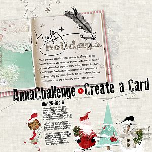 New AnnaChallenge~HolidayCard