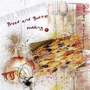 bread and butter pudding