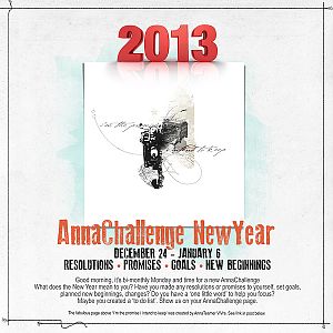 New AnnaChallenge~2013 NewYear