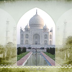 Taj Mahal.