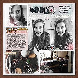 Project Life Week 4 Page 1