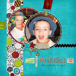 Happy Little Wiggler Boy