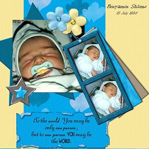 Binyamin Baby Album 1