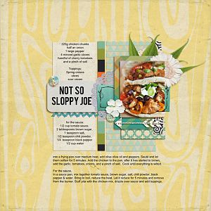 Not-So Sloppy Joes