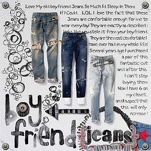 Boy Friend Jeans - Dare #318