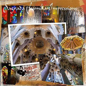 Sagrada Familia Barcelona Impressions 1