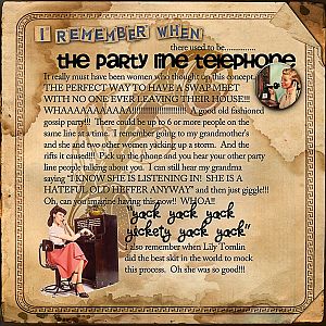 The Party Line Telephone