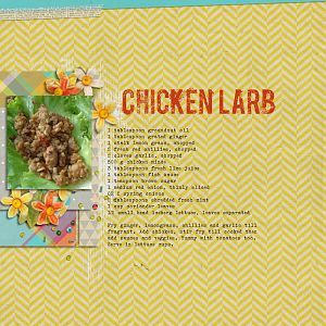 Chicken Larb