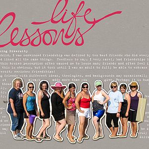 Life Lesson #9:  Enriching Diversity