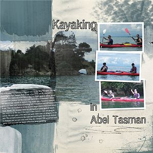 Kayaking in Abel Tasman