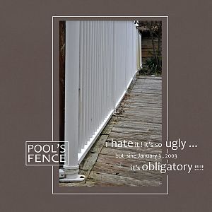 Pool's fence