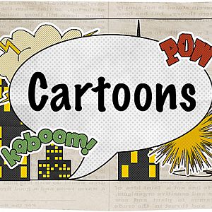 Nonfiction Signs:  Cartoons