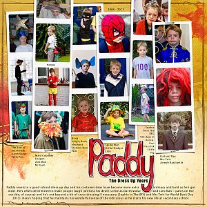 Paddy: The Dress Up Years