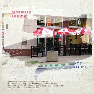 Sidewalk Dining