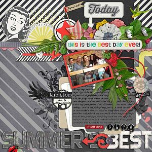 The Digi Dares#336: Summer 2013{Family:the BEST ever! is ours}