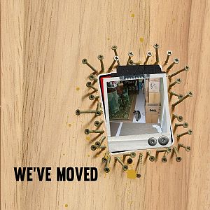 We've moved....