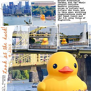 Rubber Duckie in Pittsburgh