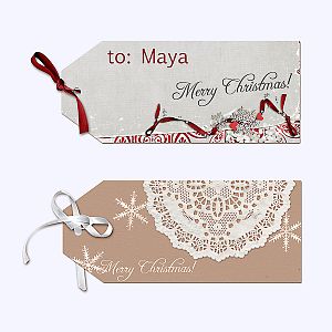 Gift tags