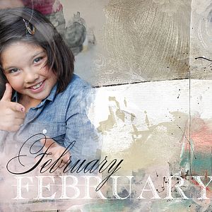 Calendar Topper February
