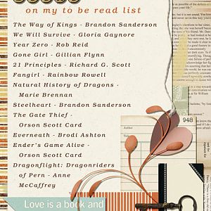 To Be Read - List 6