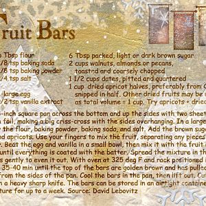 Fruit Bars