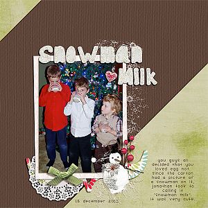 Snowman-Milk