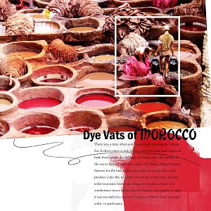 Dye Vats of Morocco